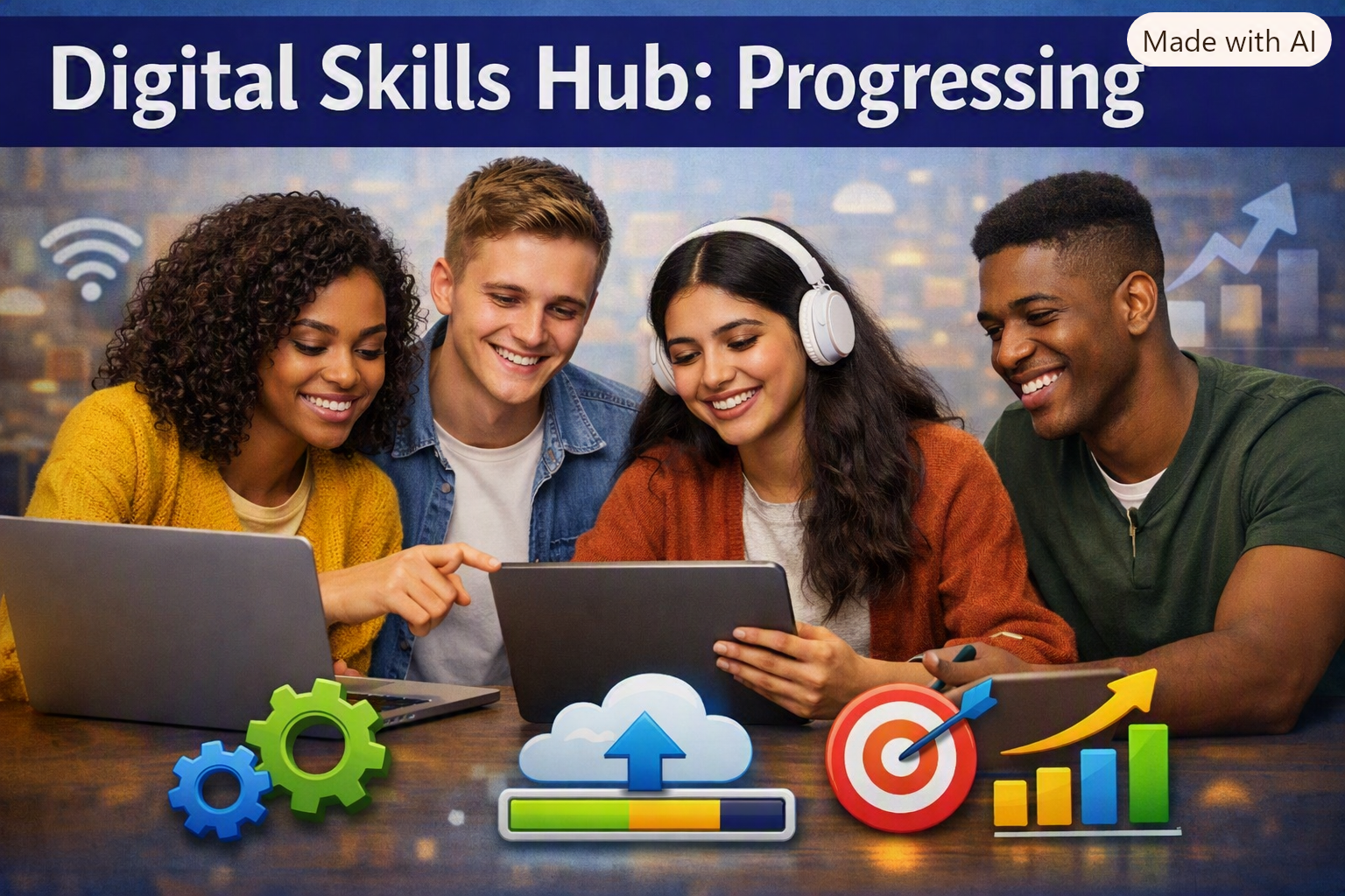 Digital Skills Hub Progressing